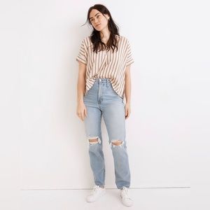 Madewell Tall Curvy Perfect Vintage Jean in Danby Wash Size 27